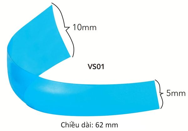 BlueView VariStrip Contoured Anterior Matrix - Khuôn trám vùng răng trước