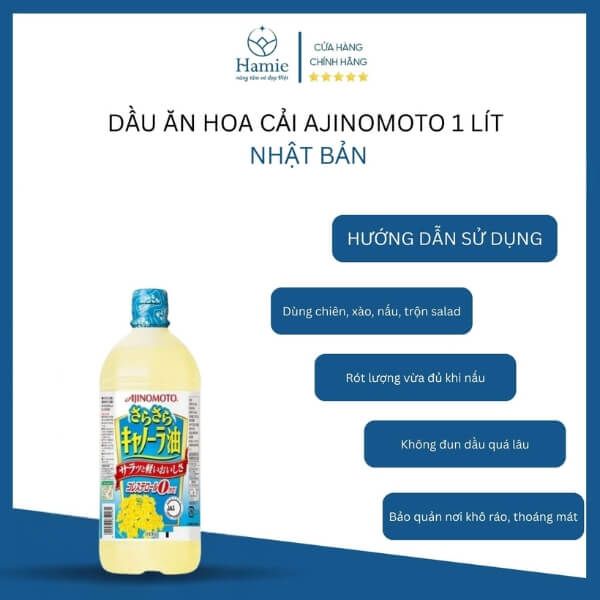 dầu hoa cải Nhật Bản