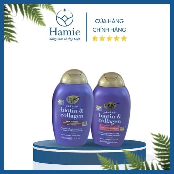 dầu gội xả biotin collagen