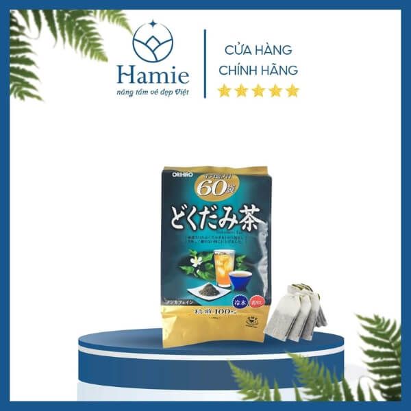 Trà Diếp Cá Orihiro Dokudami Giải Độc Thanh Lọc Cơ Thể Nhật Bản