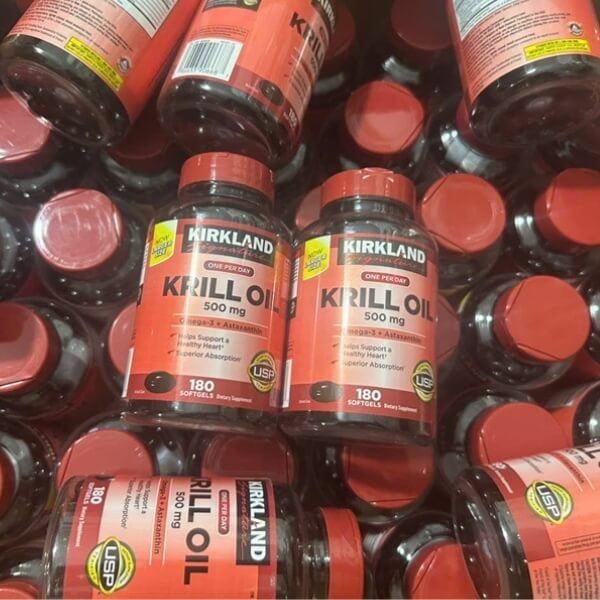 Viên Uống Omega 3 Nhuyễn Thể Kirkland