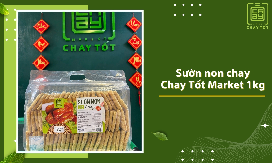 Sườn non chay Chay Tốt Market 1kg