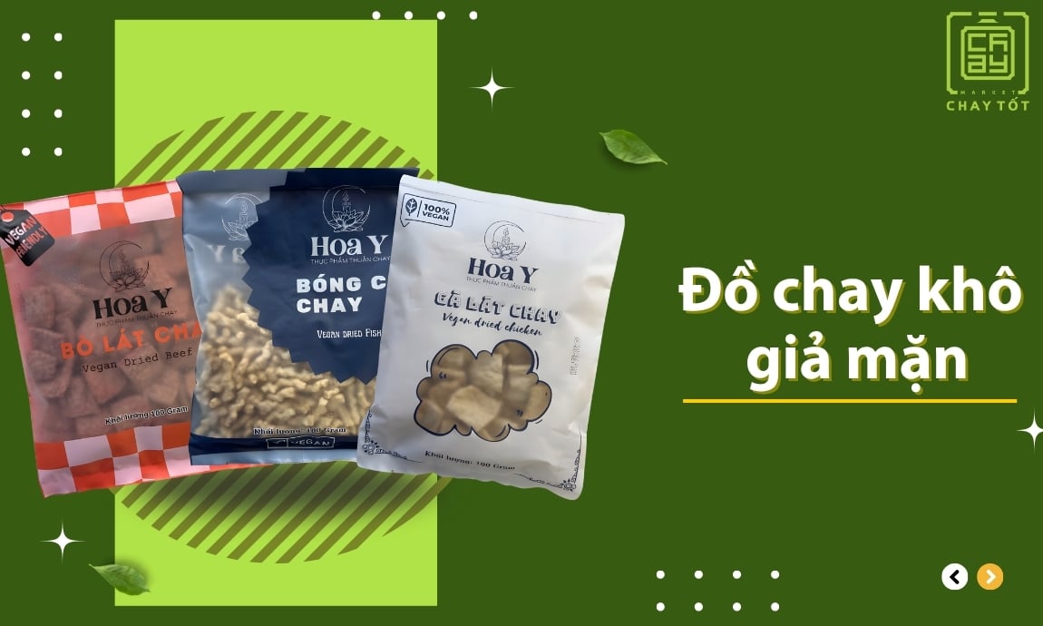 Đồ chay khô giả mặn