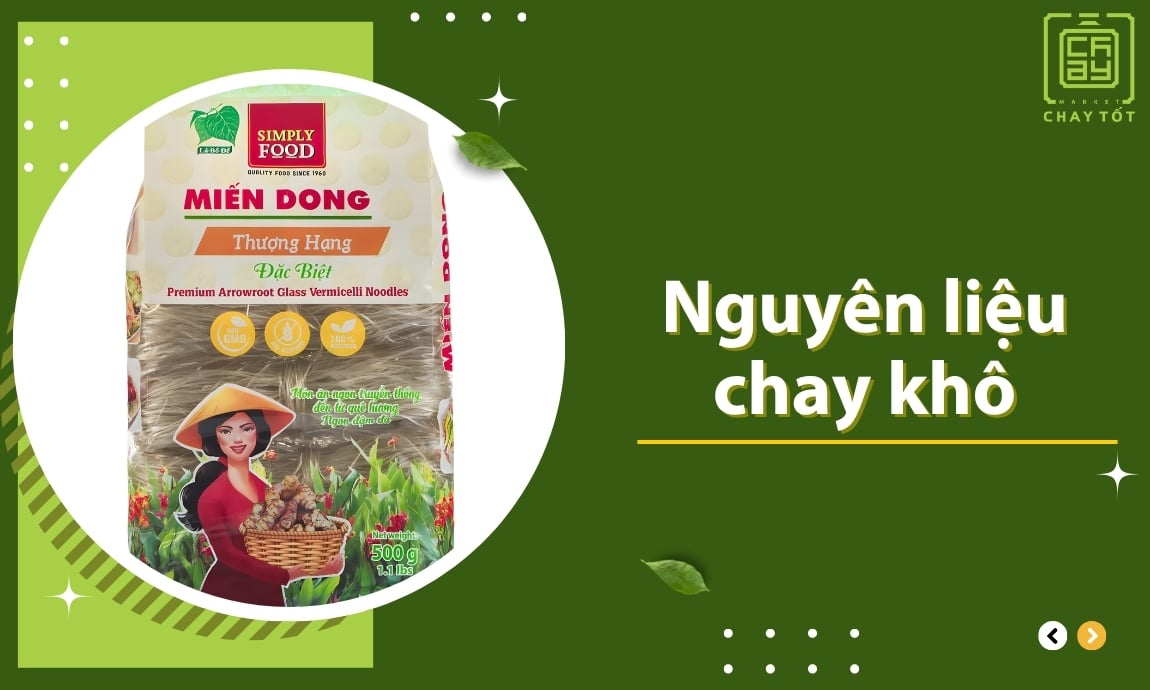 Nguyên liệu chay khô