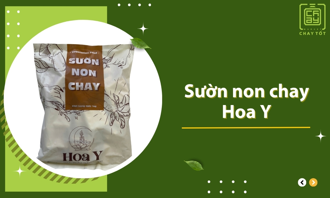 Sườn non chay của thương hiệu Hoa Y