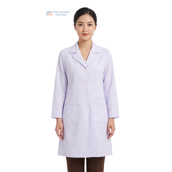 Bộ đồng phục blouse bác sĩ