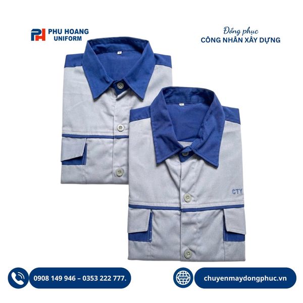 Áo Công Nhân Xây Dựng