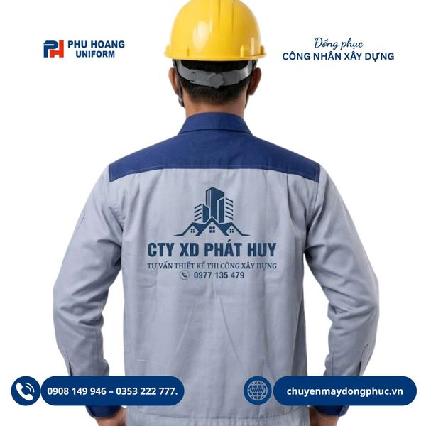 Áo Công Nhân Xây Dựng
