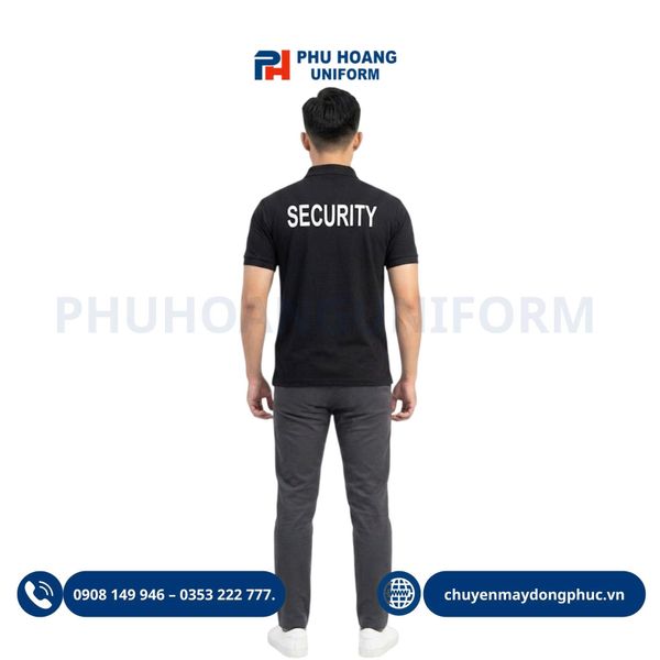Áo Thun Cổ Tròn, Áo Polo In Logo Ngực Lưng Đẹp Chuẩn