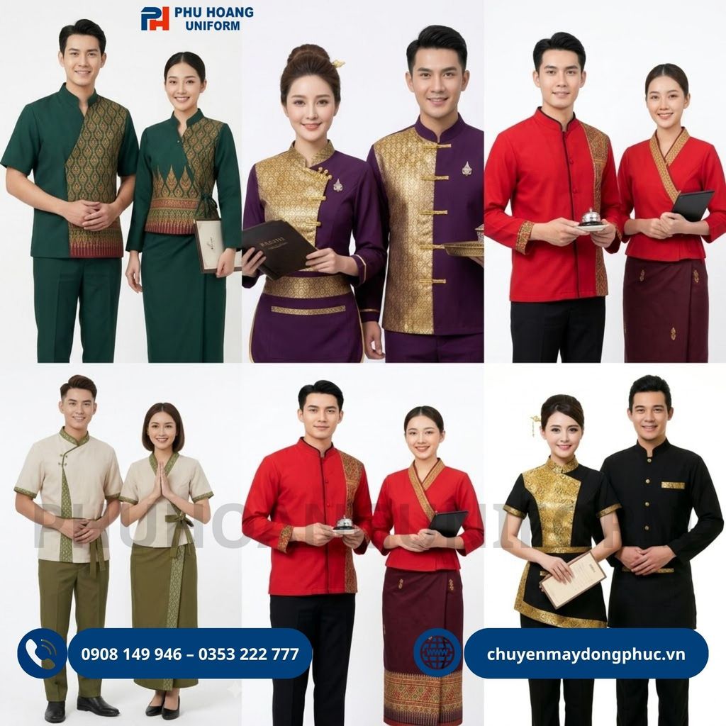 Đồng Phục Nhà Hàng Thái Lan
