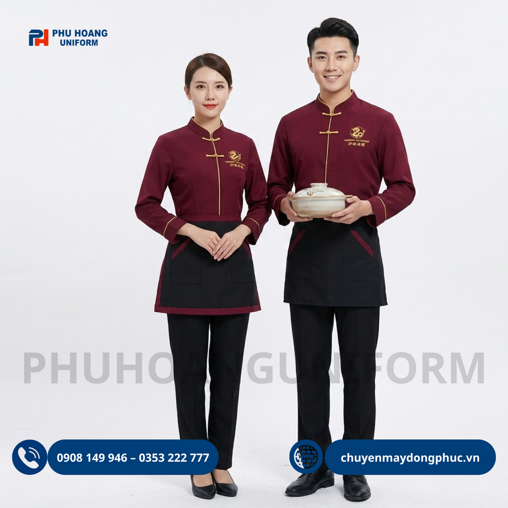 Đồng Phục Nhà Hàng Trung Quốc