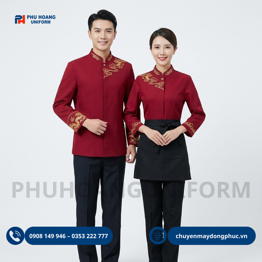 Đồng Phục Nhà Hàng Trung Quốc
