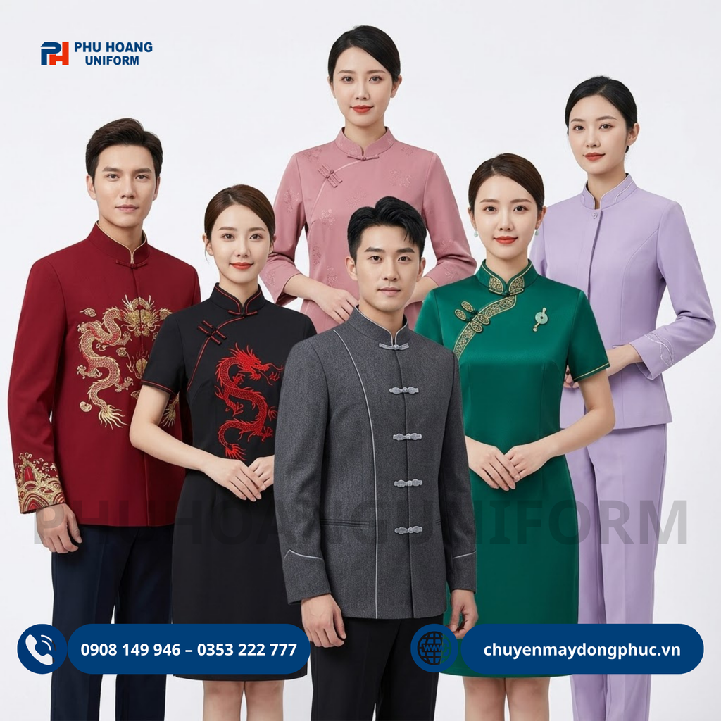 Đồng Phục Nhà Hàng Trung Quốc