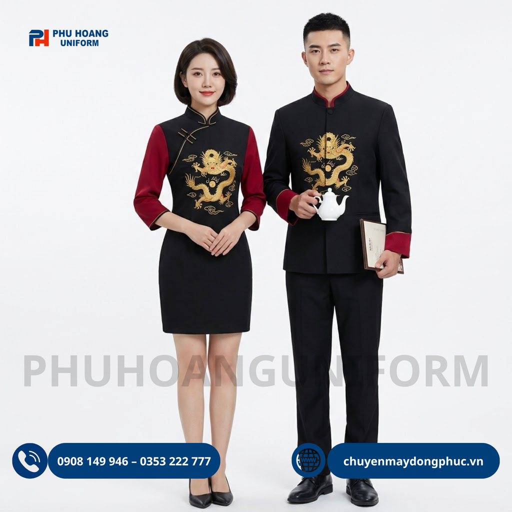 Đồng Phục Nhà Hàng Trung Quốc
