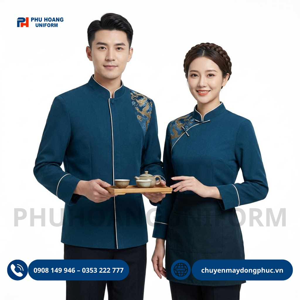 Đồng Phục Nhà Hàng Trung Quốc