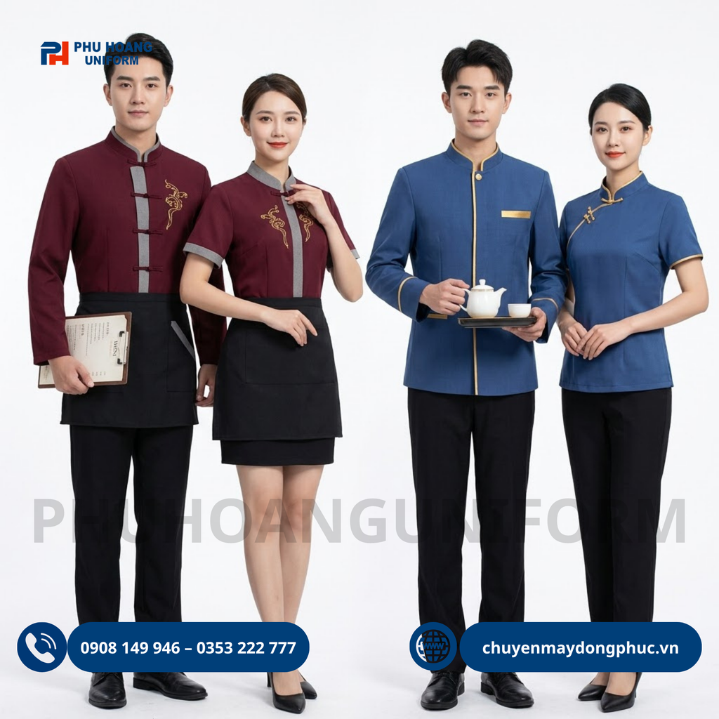 Đồng Phục Nhà Hàng Trung Quốc
