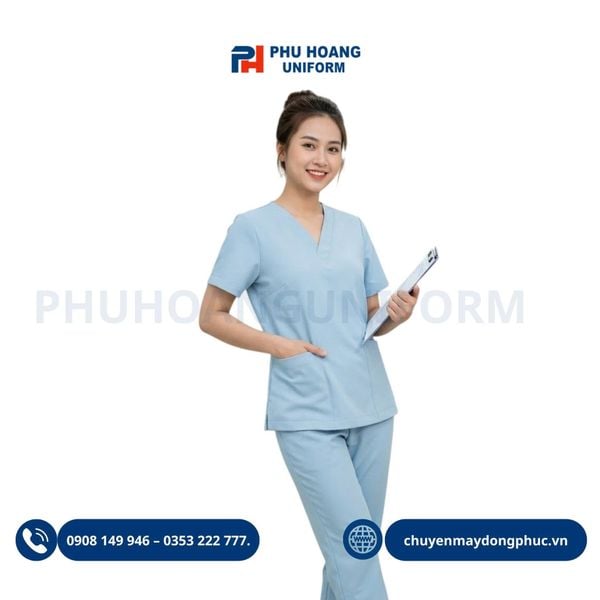 Đồng Phục Scrubs Ngành Y Tế
