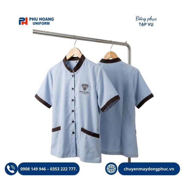 Đồng Phục Tạp Vụ Buồng Phòng