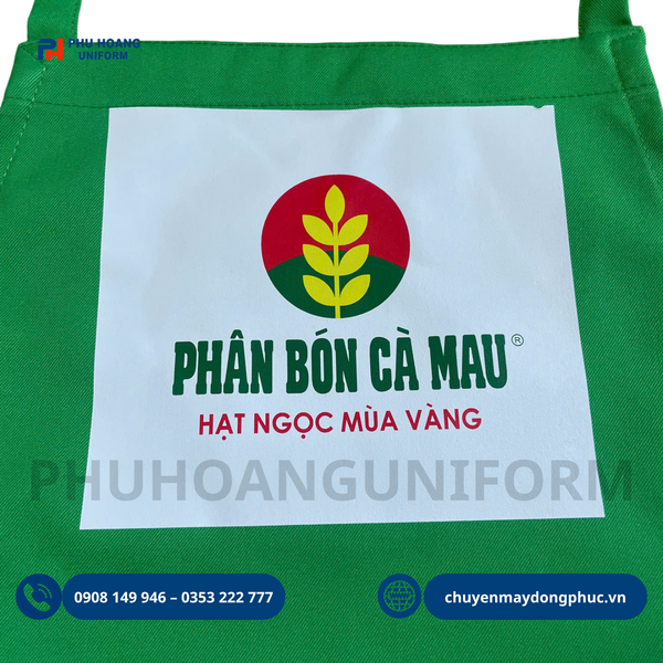 May Tạp Dề In Logo