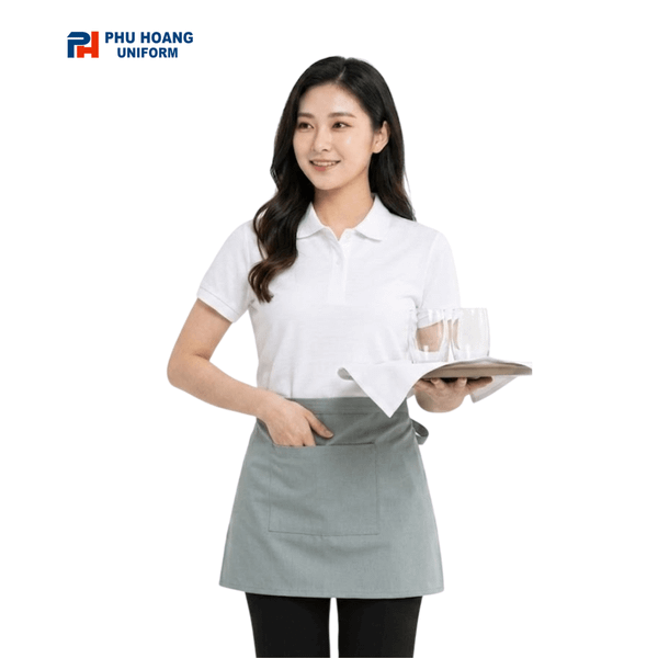 TẠP DỀ NGẮN 40 CM - XÁM XANH