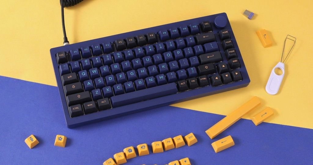 bàn phím Monsgeek thiết kế với vỏ nhôm nguyên khối