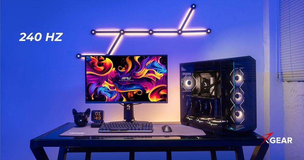 tần số quét 240Hz cho màn hình MSI MAG 321URX QD-OLED siêu mượt