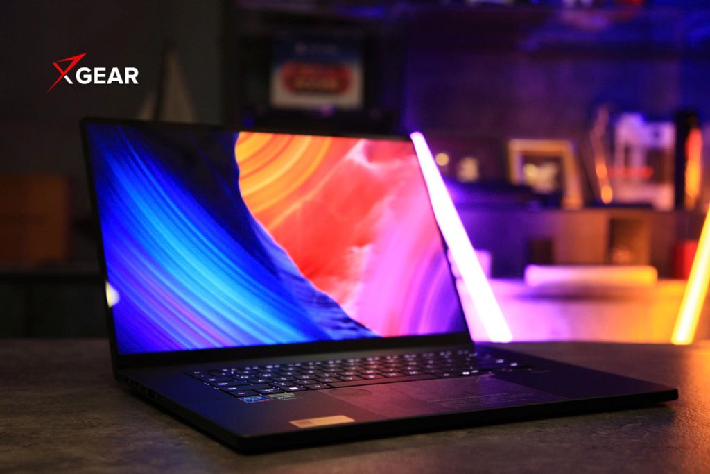 laptop asus proart p16 h7606wp sr335w góc nghiêng phải