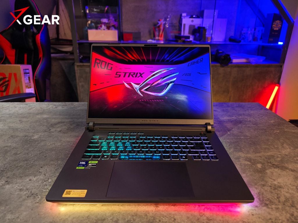 màn hình laptop ASUS ROG Strix G16 G614PH-S5101W Oled 16 inch rực rỡ