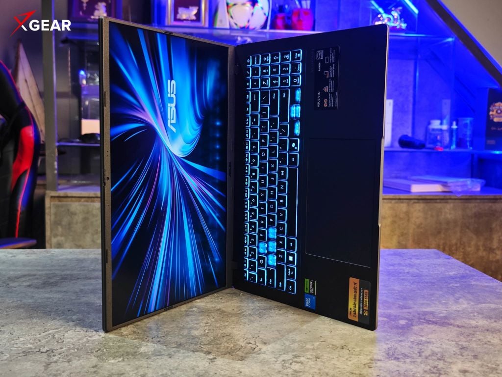 Công nghệ DDR5 trên Asus AI V16 V3607VU-RP216W giúp tiết kiệm điện năng