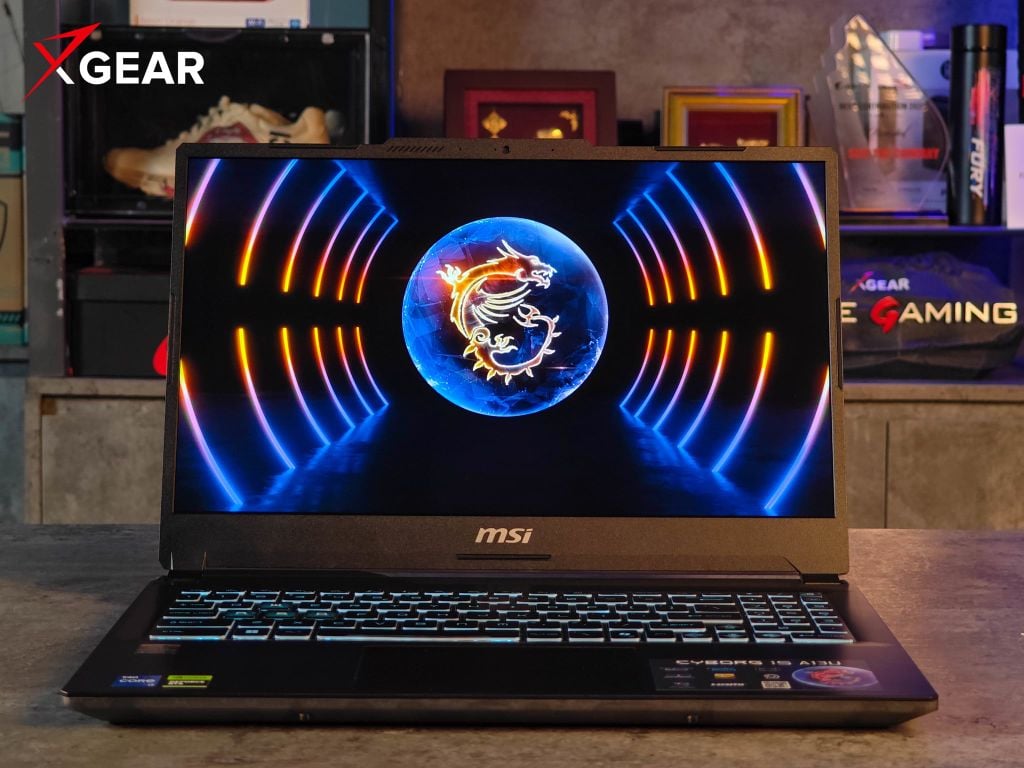 khả năng chiến game mạnh trên MSI Cyborg 15 A13UC 2082VN