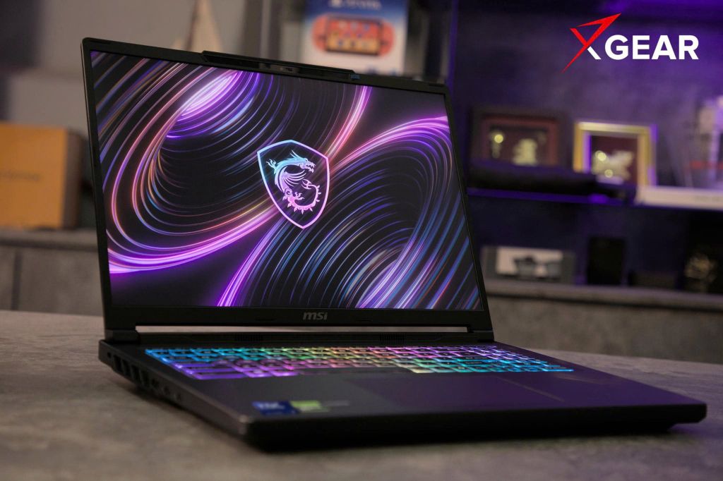 laptop gaming msi raider 16 hx b2wh 258vn góc trái