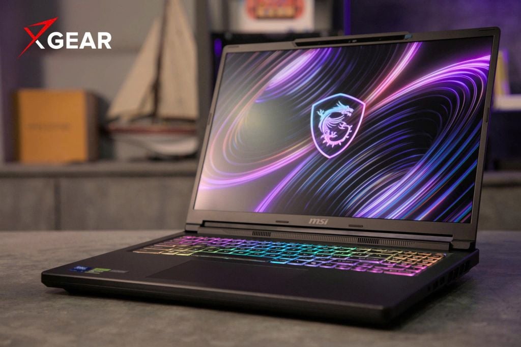 laptop gaming msi raider 16 hx b2wh 258vn góc phải