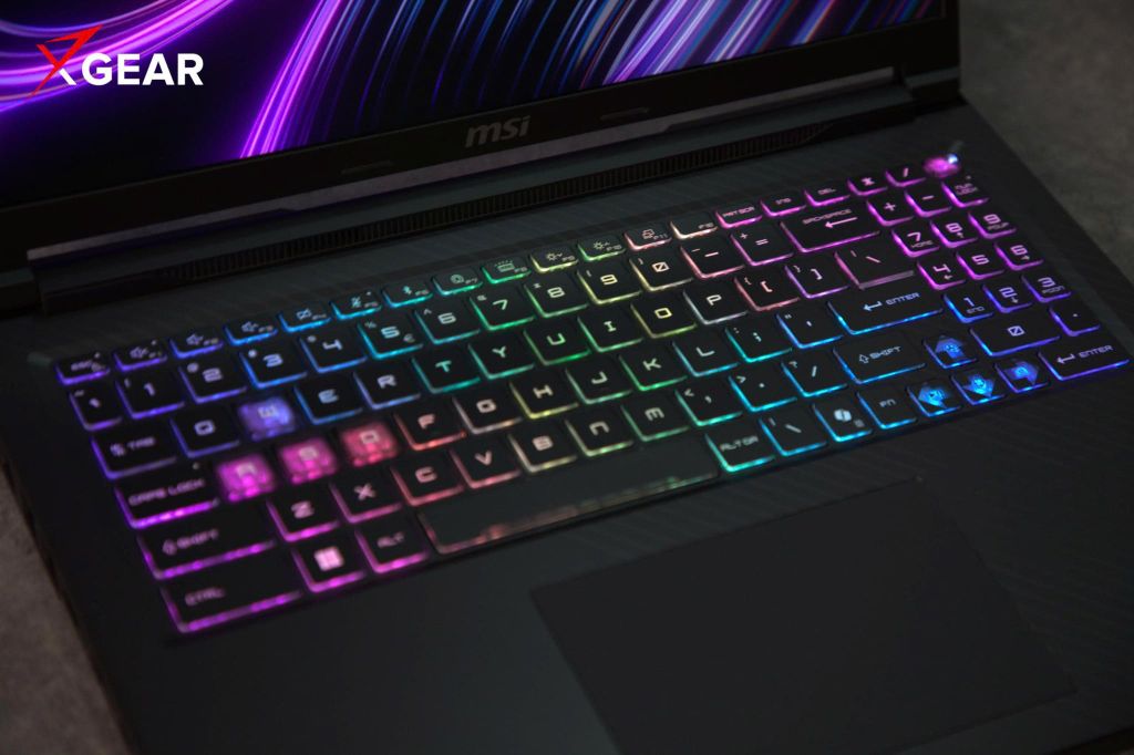 bàn phím laptop gaming msi raider 16 hx b2wi 257vn