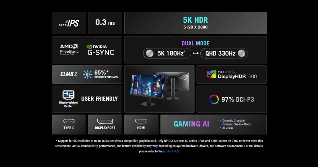 cấu hình màn hình asus rog strix xg27jcg