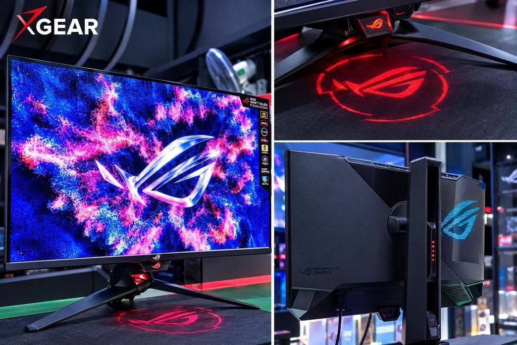 màn hình asus rog swift oled pg32ucdm gen3 thật tế