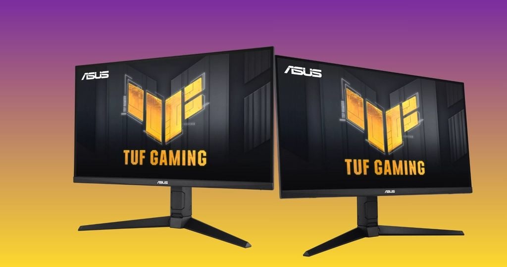 Chân đế Asus TUF VG27AQL3A-W được thiết kế công thái học