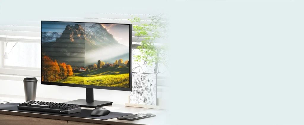 Nhiều công nghệ màn hình được tích hợp trên KOORUI E2411K