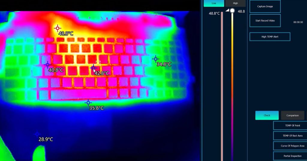 Nhiệt độ và tiếng ồn của MSI Katana 15 B13UDXK 2412VN khi chơi game