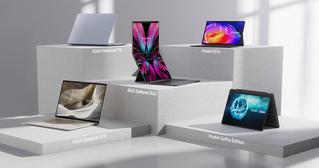 nhiều máy asus