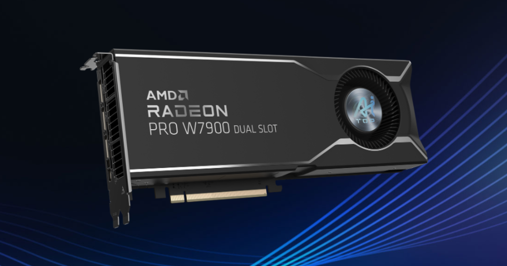 vga gigabyte radeon pro w7900 dual slot ai top 48g