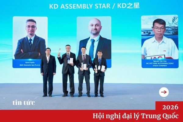 HỘI NGHỊ ĐẠI LÝ TRUNG QUỐC 2026: JAC DẪN DẮT XU HƯỚNG, KHẲNG ĐỊNH TẦM VÓC TOÀN CẦU