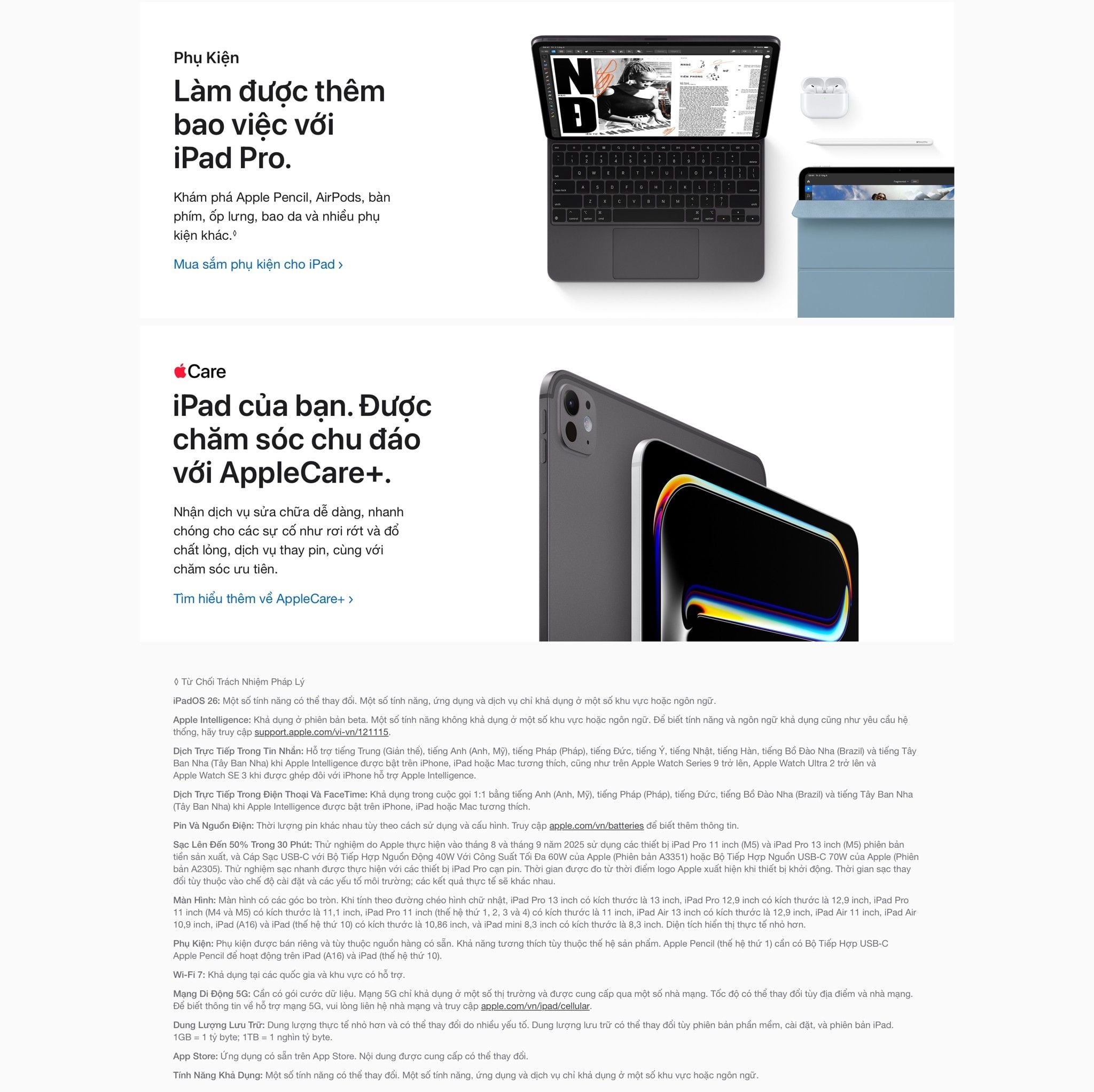 iPad Pro M5 information