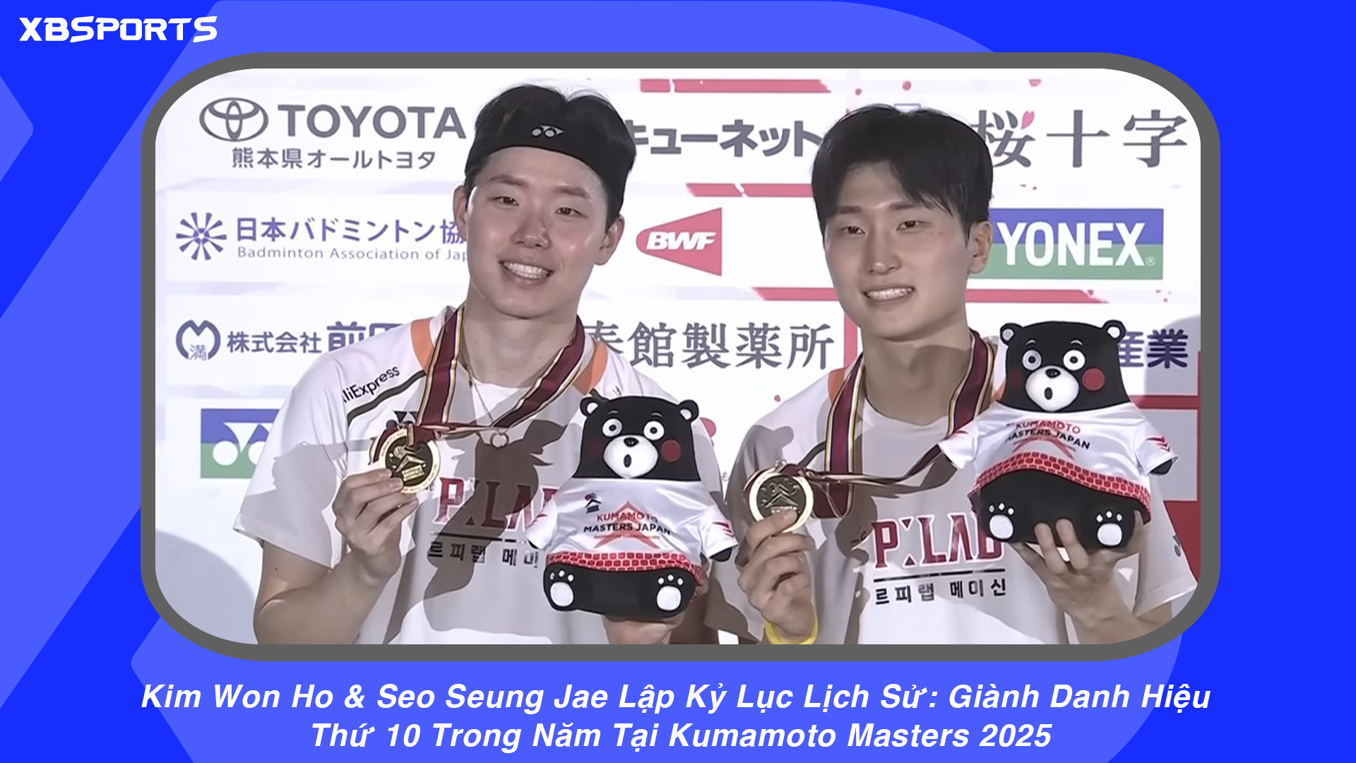 Kim Won Ho & Seo Seung Jae Lập Kỷ Lục Tại Kumamoto Masters 2025 ...