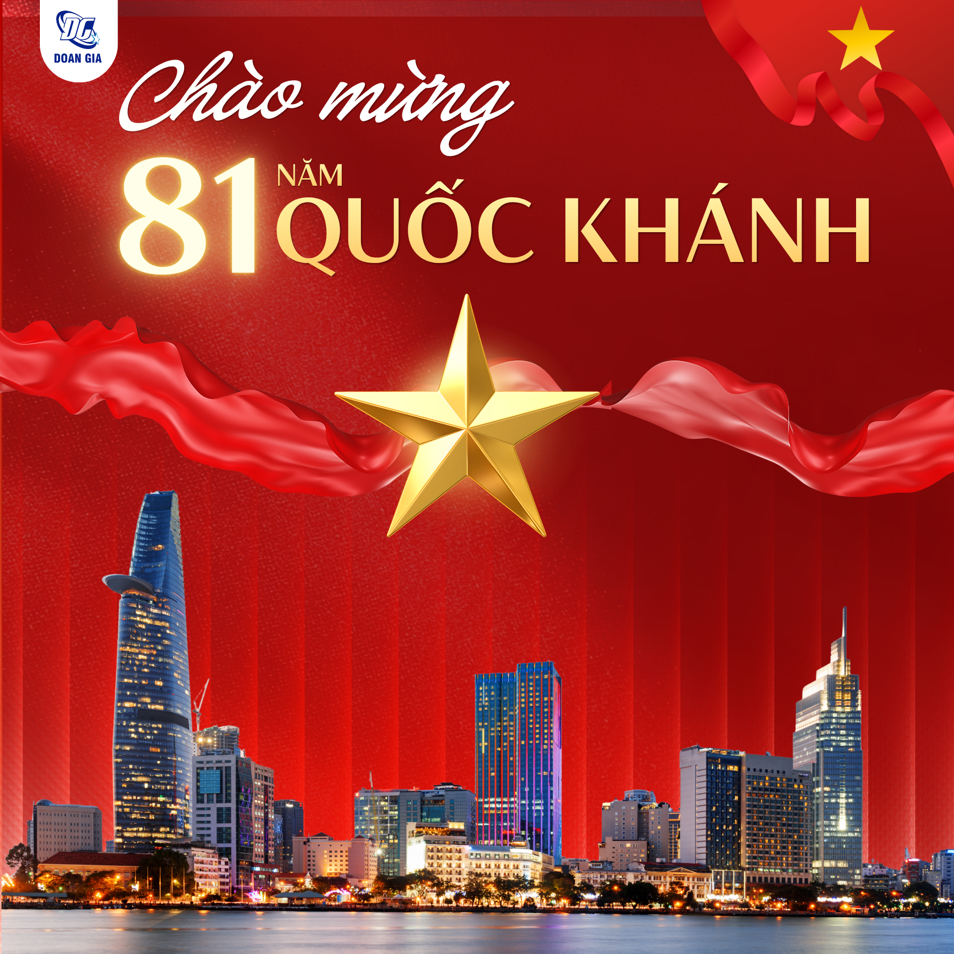đoàn gia chào mừng Quốc Khánh 2 tháng 9