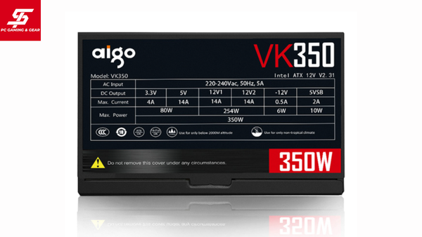 Nguồn 350W hợp cấu hình nào