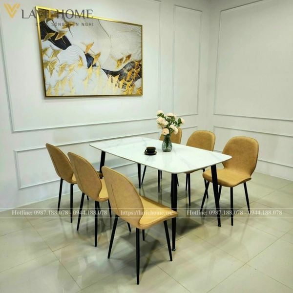 Bàn ăn mặt đá tự nhiên