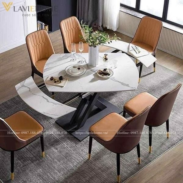 Bộ bàn ăn 4 ghế có nhiều mẫu mã đẹp