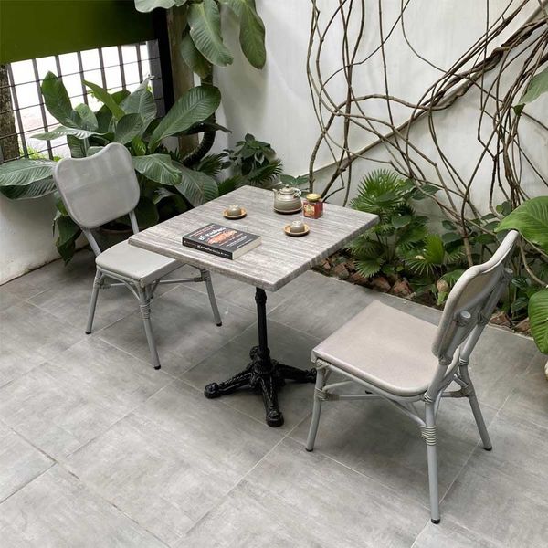 Bộ bàn ghế ban công gỗ tự nhiên