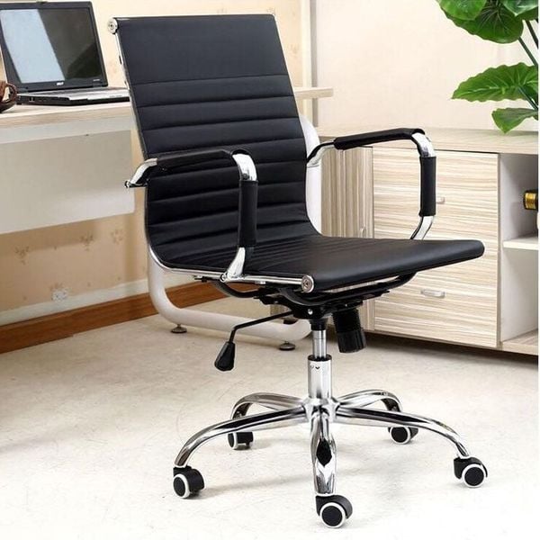Ghế xoay bọc da cho nhân viên