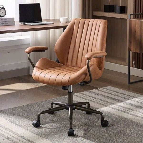 Ghế xoay văn phòng bọc da VS29